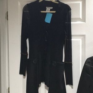 Gorgeous button down sweater Design in France. Dzhavael couture.